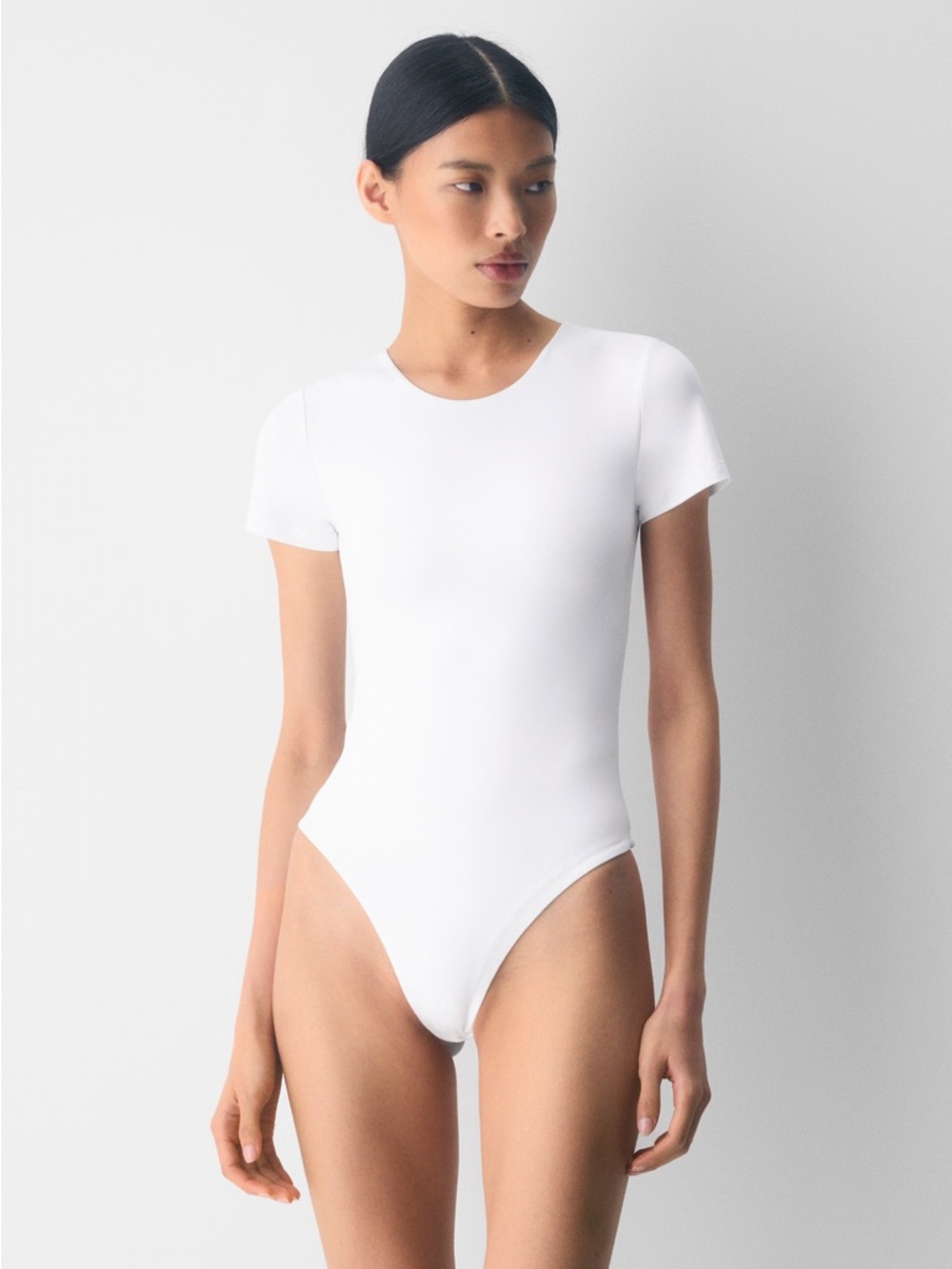 Aritzia Original Contour Vivacity Bodysuit | White